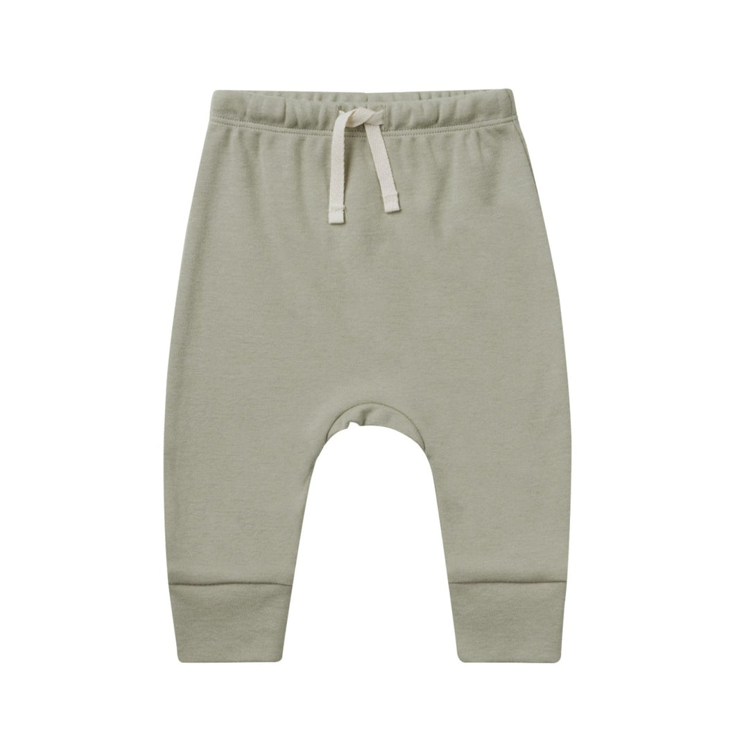 Drawstring Pant || Sage