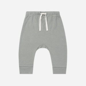 Drawstring Pant || Dusty Blue