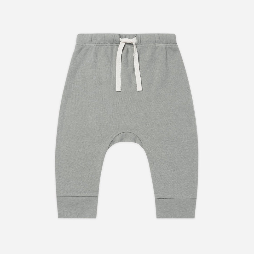 Drawstring Pant || Dusty Blue
