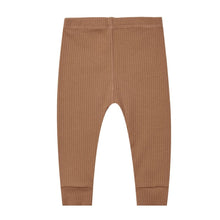 Load image into Gallery viewer, Ribbed Legging || Cinnamon