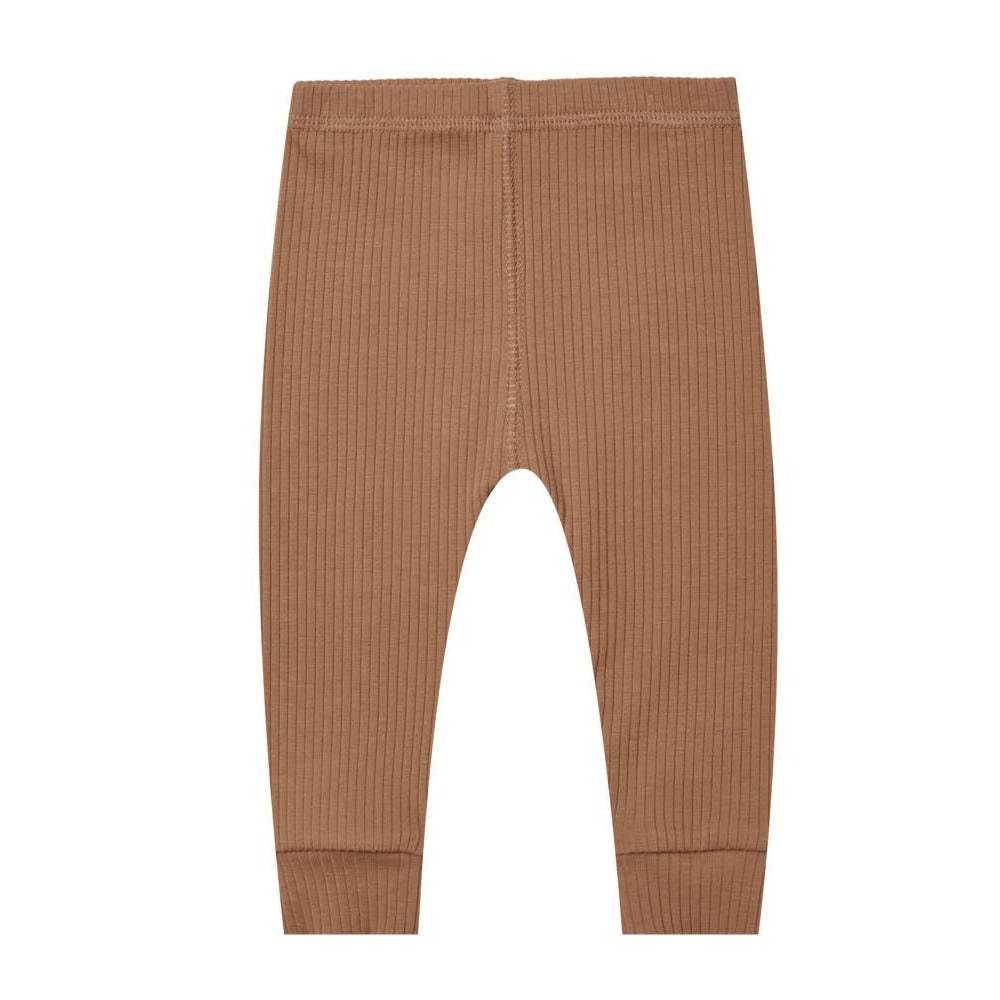 Ribbed Legging || Cinnamon
