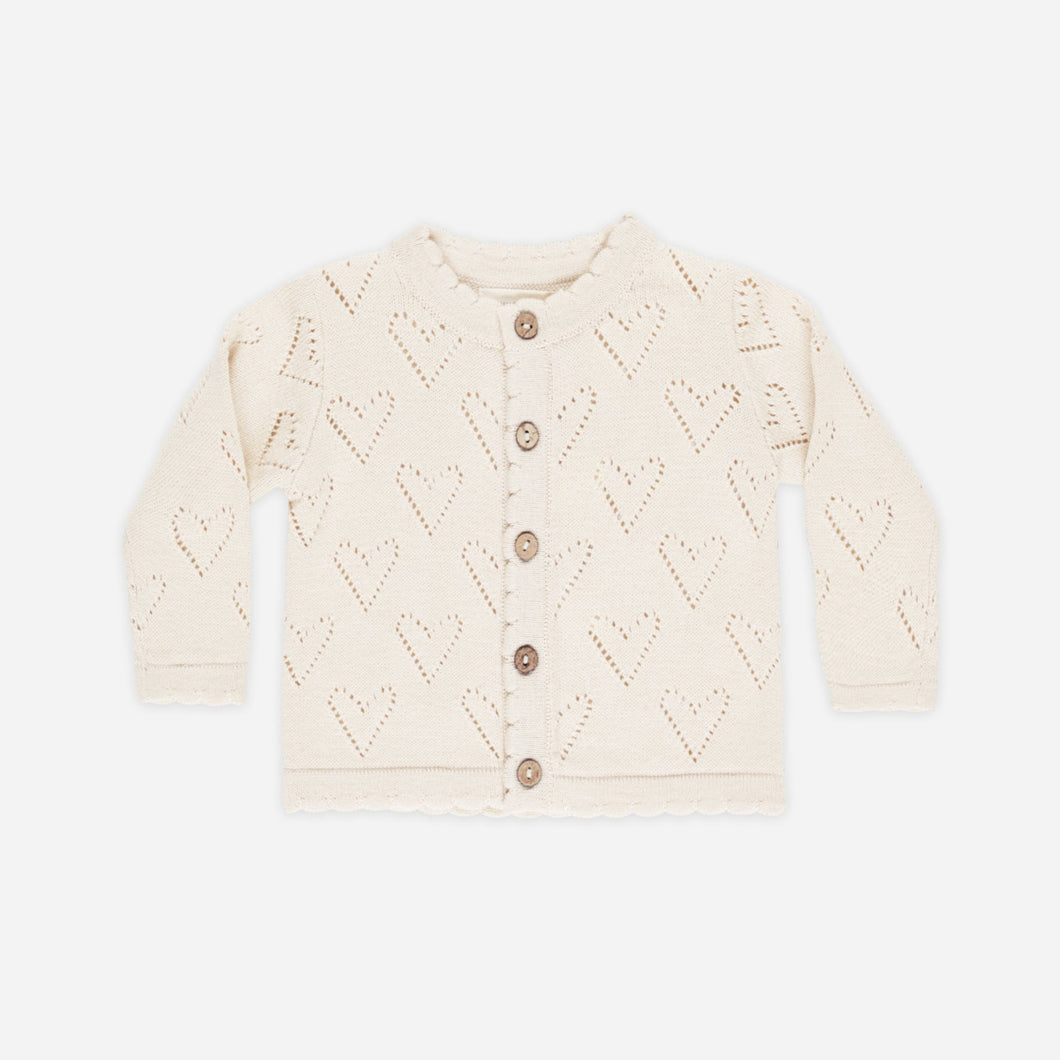 Knit Cardigan || Ivory