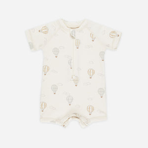 Zip Rashguard One-Piece || Hot Air Balloons