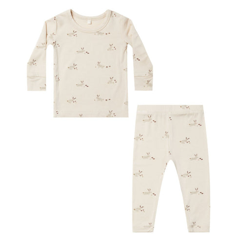 Bamboo Pajama Set || Bunnies