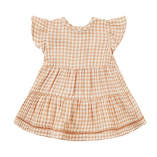 Load image into Gallery viewer, Lily Dress || Melon Gingham
