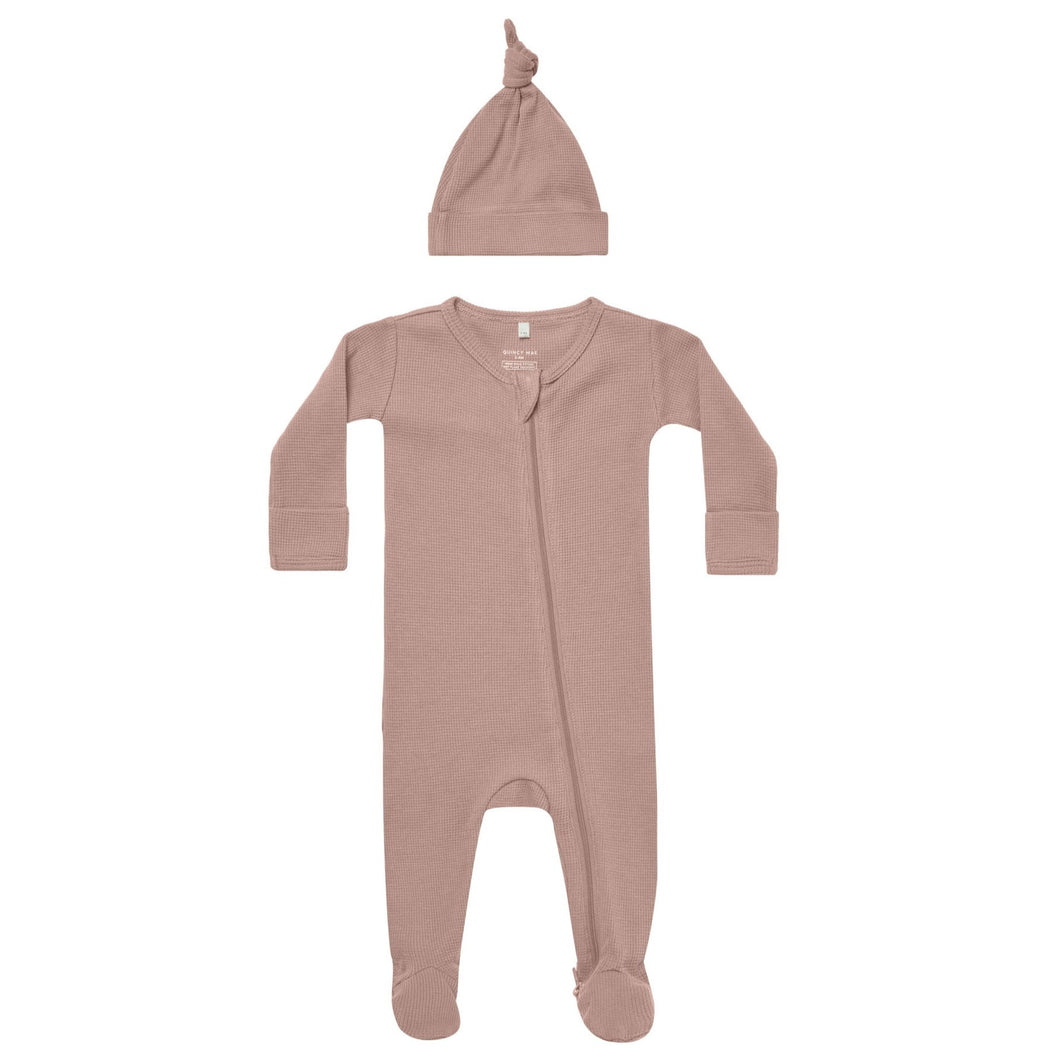 Waffle Sleep Set || Mauve