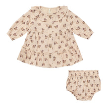 Load image into Gallery viewer, Ruffle Collar Button Dress || Fig Flora