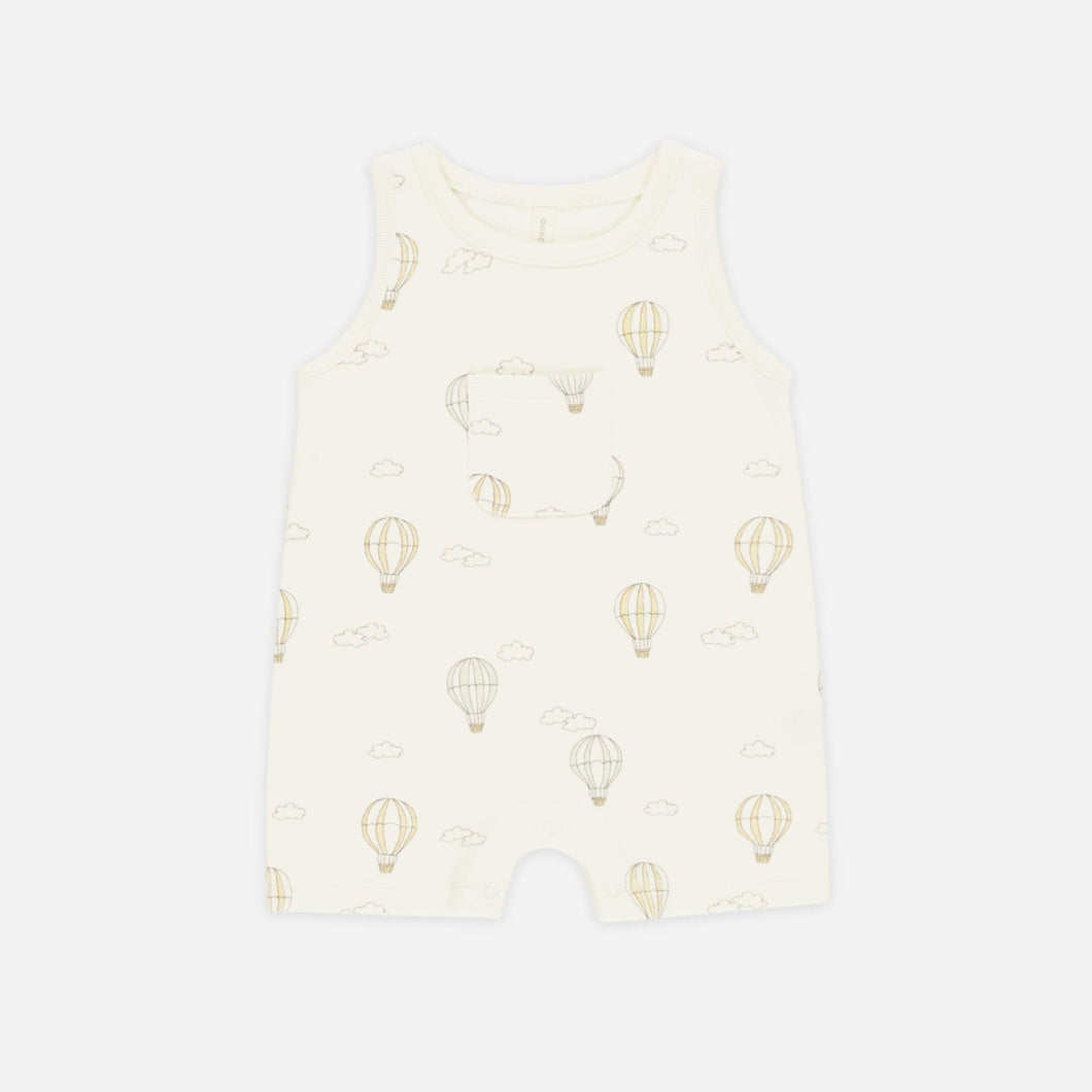 Sleeveless One-Piece || Hot Air Balloons