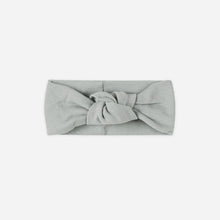 Load image into Gallery viewer, Gray headband with a knot on a white background