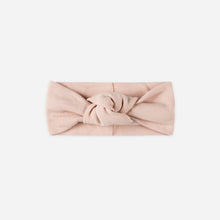Load image into Gallery viewer, Blush pink headband with a knot on a white background