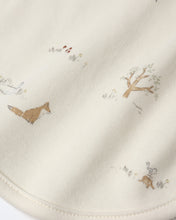 將圖片載入圖庫檢視器 Jersey Snap Bib, 2 Pack || Fox Land, Fern Stripe