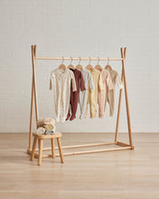 Load image into Gallery viewer, Zip Long Sleeve Sleeper Footie || Doves