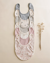 將圖片載入圖庫檢視器 Jersey Snap Bib, 2 Pack || Bears, Steel Blue