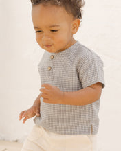 將圖片載入圖庫檢視器 Henry Top || Blue Gingham