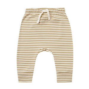 Drawstring Pant – Gold Stripe