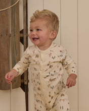 Load image into Gallery viewer, Organic Long John Pajamas || Winter Town
