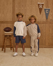 Load image into Gallery viewer, Relaxed Sweatshirt || Navy Color Block