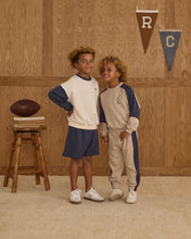 Load image into Gallery viewer, Relaxed Sweatshirt || Navy Color Block