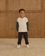 Load image into Gallery viewer, Relaxed Long Sleeve Henley || Chase Your Dreams