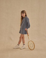 Load image into Gallery viewer, Knit Pleated Skirt || Heathered Grey