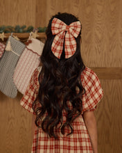 Load image into Gallery viewer, Oversized Bow || Red Plaid