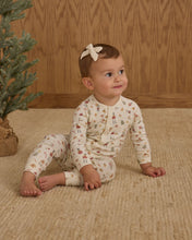 Load image into Gallery viewer, Organic Long John Pajamas || Festive