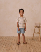 將圖片載入圖庫檢視器 Chandler Knit Polo || Blue Stripe