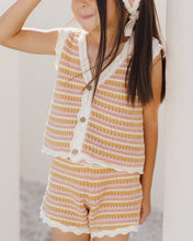 Load image into Gallery viewer, Scallop Crochet Set || Pink Stripe