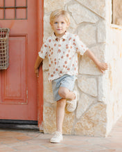 將圖片載入圖庫檢視器 Collared Short Sleeve Shirt || Tomatoes