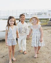 Load image into Gallery viewer, Rylee+Cru knit vest set with marine stripe top, featuring soft fabric and classic pattern, suitable for casual or layered wear