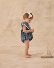Load image into Gallery viewer, Rylee+Cru Porter Romper Ditsy in soft fabric, featuring delicate floral print and relaxed fit, perfect for casual wear.