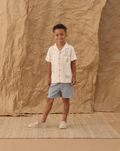 將圖片載入圖庫檢視器 Rylee+Cru sailor-style lapel collar shirt top with button front and long sleeves, displayed on a neutral background.