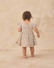 Load image into Gallery viewer, Rylee+Cru Bow Flower Field headband with a floral pattern, soft fabric, and bow detail for girls' accessories.
