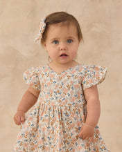 Load image into Gallery viewer, Rylee+Cru Bow Flower Field headband with a floral pattern and bow detail, perfect for kids' accessories.