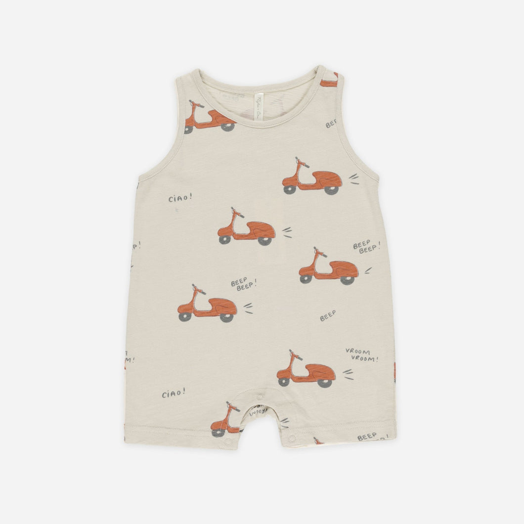 Sleeveless One-Piece || Moped