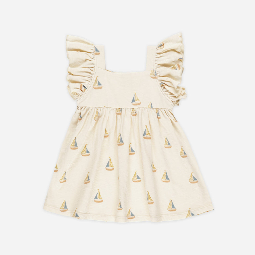Mariposa Dress || Sailboats