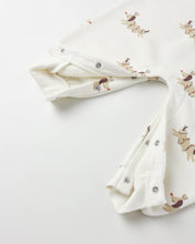 Load image into Gallery viewer, Raglan Jumpsuit || Christmas Dogs