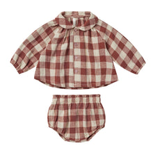 Load image into Gallery viewer, Nellie Set || Ruby Plaid