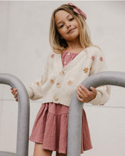 Load image into Gallery viewer, Boxy Crop Cardigan || Fall Flowers