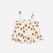 Load image into Gallery viewer, Cropped Peplum Tank || Tomatoes