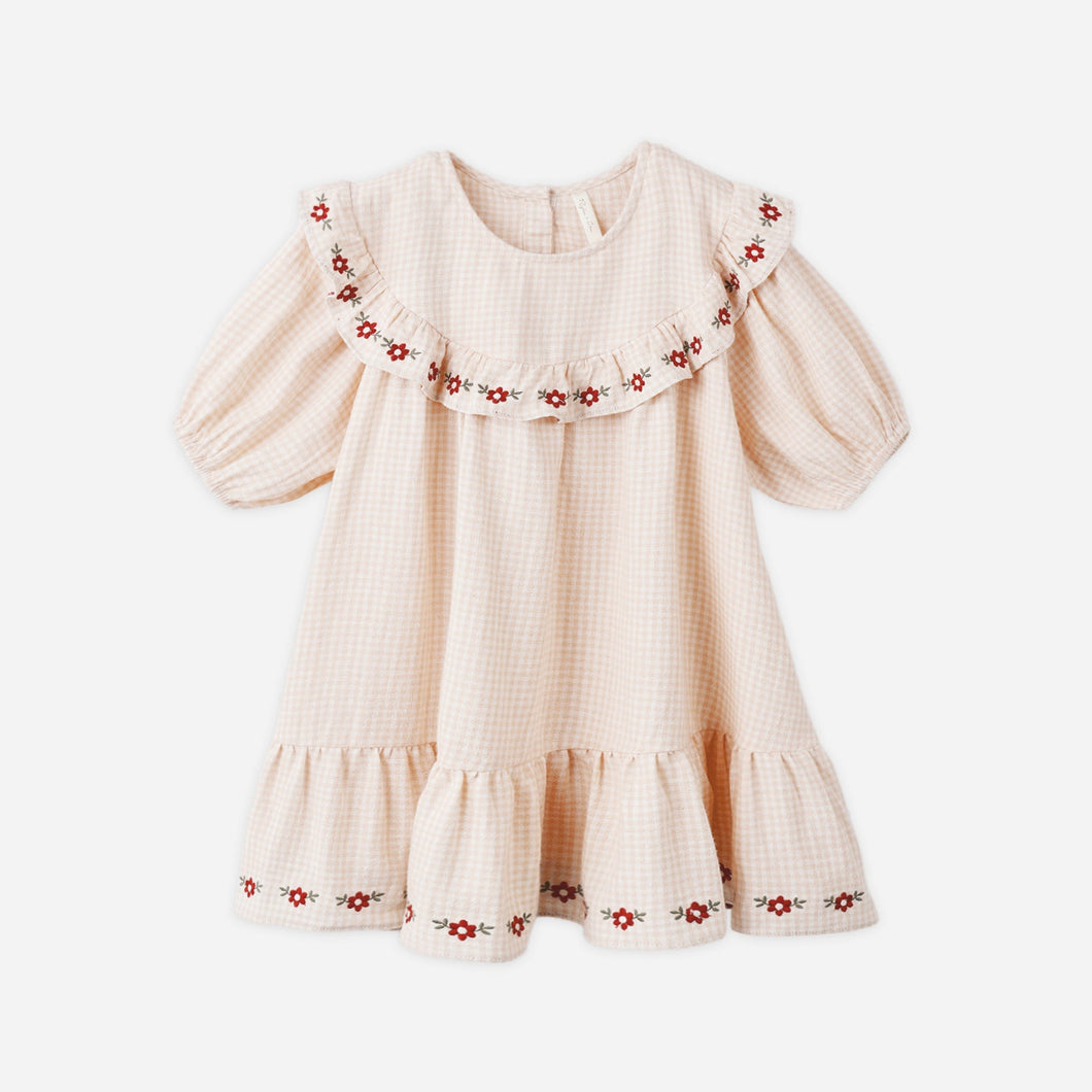 Cordelia Dress || Petal Gingham