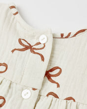 Load image into Gallery viewer, Sophia Top + Bloomer Set || Ruby Bows