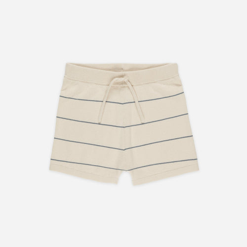 Chandler Knit Short || Blue Stripe