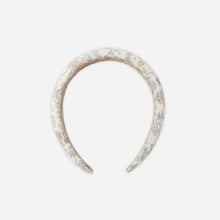 Load image into Gallery viewer, Rylee+Cru padded headband Bloom in ivory with soft fabric and floral-inspired design, perfect for baby or toddler accessories.