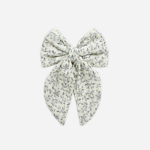 Floral bow on a white background
