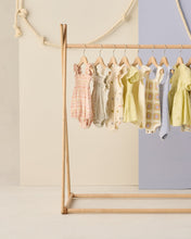 Load image into Gallery viewer, Rylee+Cru Amelia romper with embroidered daisies, featuring a light, breezy fabric and playful floral design.
