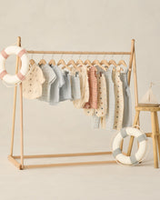 將圖片載入圖庫檢視器 Rylee+Cru collared short sleeve sail-themed top displayed on a hanger, featuring a classic collar and casual fit.