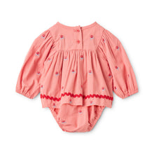 Load image into Gallery viewer, Sonja Romper Pink - Rose Gingham
