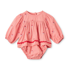 Load image into Gallery viewer, Sonja Romper Pink - Rose Gingham