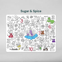 Load image into Gallery viewer, Sugar &amp; Spice Classic Colouring &amp; Doodle Mat